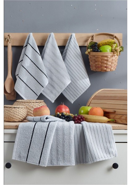 6 Lı El Yüz Mutfak Havlusu Seti Sophia 30 x 50 cm