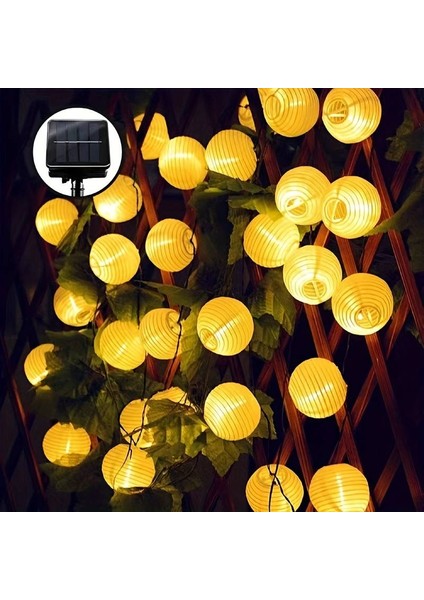 Solar Lantern Lights Güneş Enerjili Top Şamdan 1.5 Metre