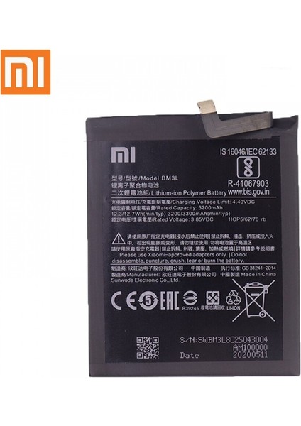 Always Teknoloji Xiaomi Mi 9 BM3L Batarya Pil