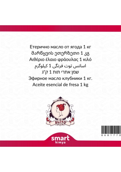 Çilek Uçucu Yağı Fragraria x Ananassa 1 kg fiyatları