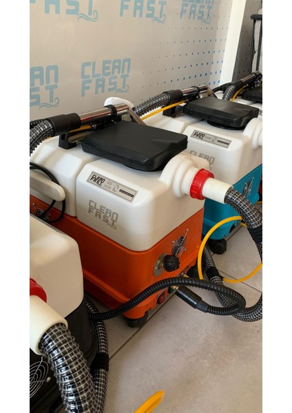 Cleanfast Tek Motorlu Buharlı Halı Koltuk Yıkama Makinası Big King