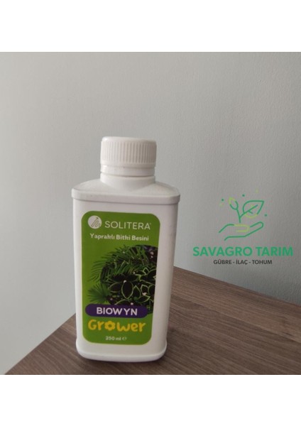 Bıowyn Grower Herdem Yeşil Yapraklı Bitki Besini 250 ml