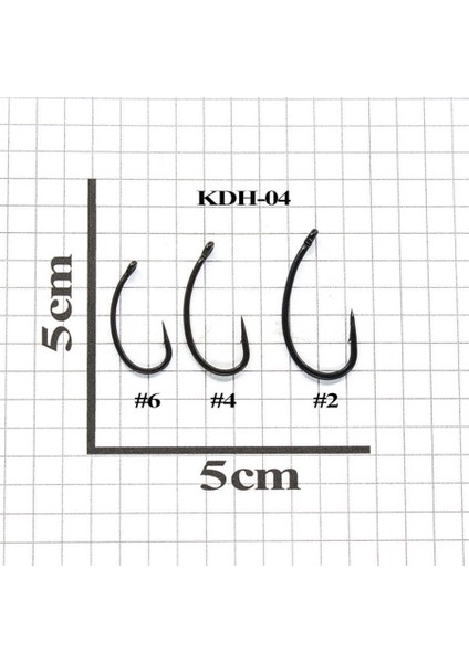 Kdh-04 Sazan Iğnesi (10 Adet) Standart-04