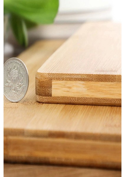 3'lü Bambu Kesim Panosu Lüx Üç Boy Çelik Saplı Peynir Servis Sunum Tepsi modelleri