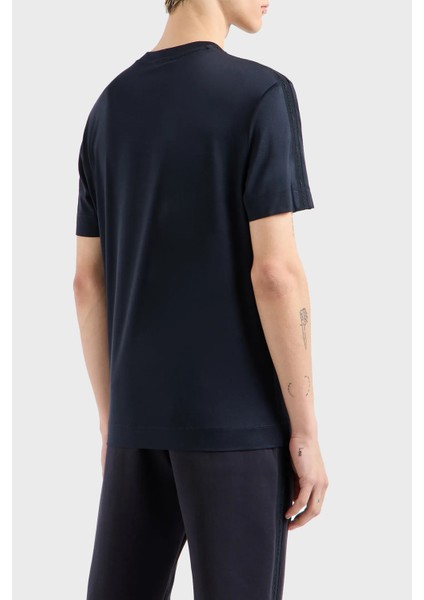 Logolu Pamuklu Regular Fit Bisiklet Yaka Erkek Tshirt 6D1TD6 1josz 0920 fiyatları