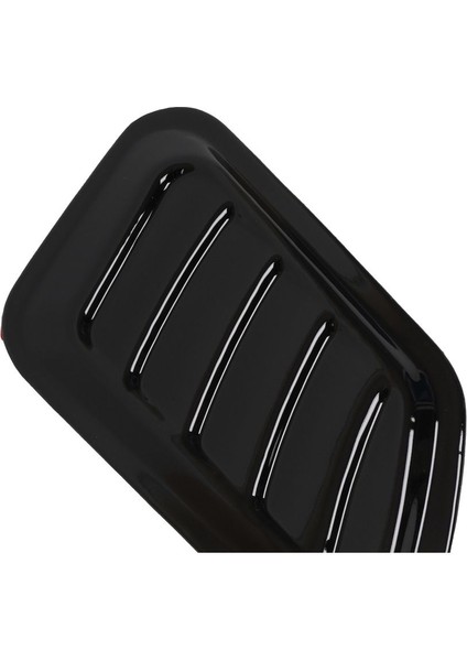 Universal Kaput Üstü Havalandırma Izgarası Piano Black 2 Adet
