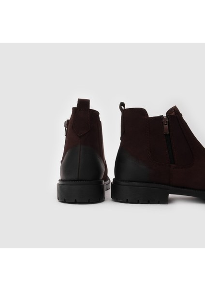 Erkek Chelsea Bot [052251], Kahve Nubuk, 40