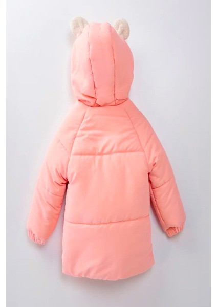 Yeni Sevimli Oyuncak Baby Tavşanlı-Içi Kürklü Soft Kumaş Cepli Kapüşonlu Çocuk Kışlık Mont-Kaban modelleri