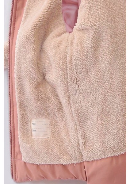 Yeni Sevimli Oyuncak Baby Tavşanlı-Içi Kürklü Soft Kumaş Cepli Kapüşonlu Çocuk Kışlık Mont-Kaban modelleri