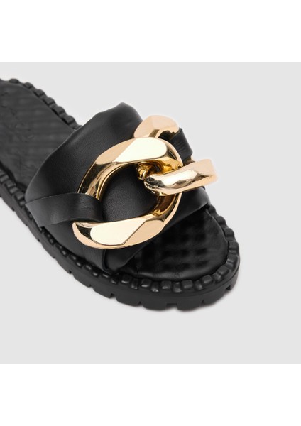 Kadın Tokalı Terlik [060222], Siyah, 37 modelleri