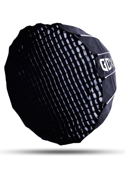 QPG90 Parabolik Gridli 90CM Softbox - Kolay Hızlı Pratik Kurulum