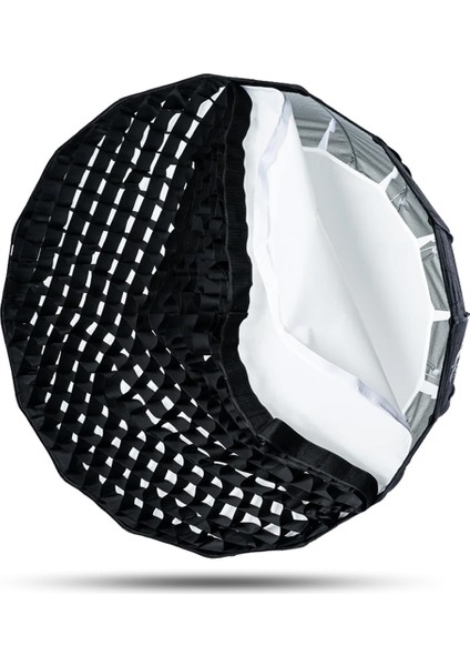 QPG90 Parabolik Gridli 90CM Softbox - Kolay Hızlı Pratik Kurulum