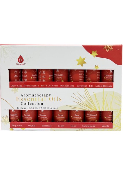 Aromatherapy Essential Oils Collection 14x10ml