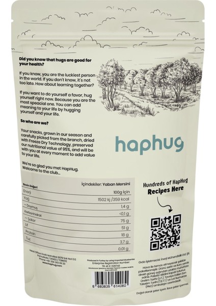 Freeze Dried Yaban Mersini 20 G fiyatları