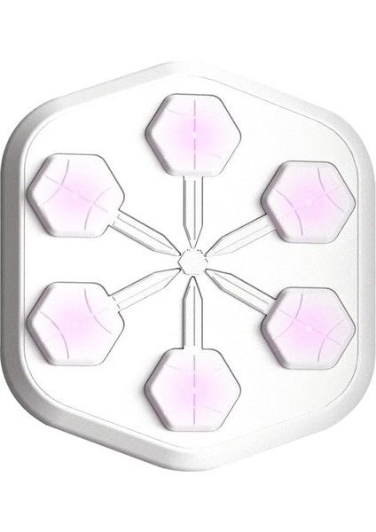 Beyaz Onepunch Music Boxing V3-Boks Makinası-Duvara Monte,türkçe Programlı-Ayarlanabilir IŞIKLI-900ŞARKI