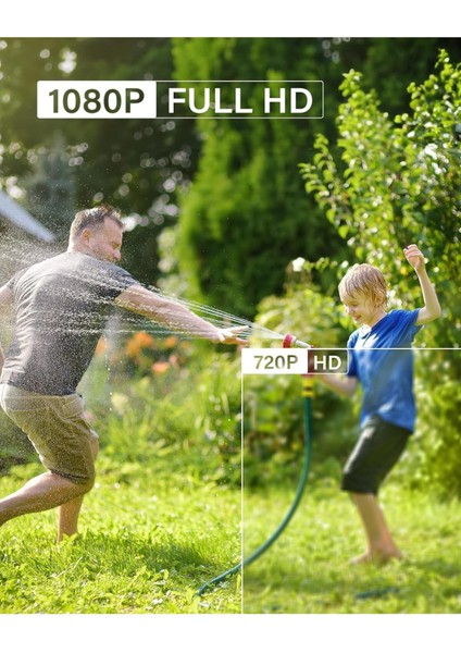 Güvenliğiniz Için Net ve Güçlü -1080P Hd-Tvı Güvenlik Gözetim Kamerası, Gece Görüşlü