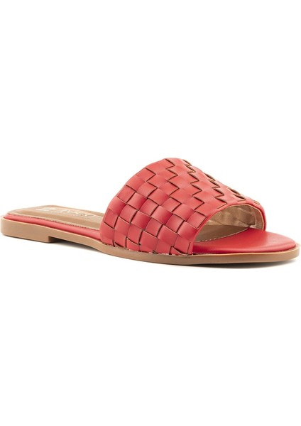 Kadın Terlik [051640], Kırmızı, 37