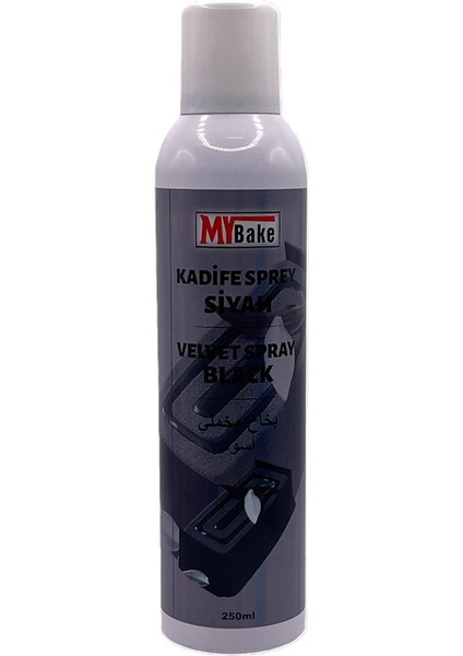 Velvet Kadife Sprey 250 ml Siyah