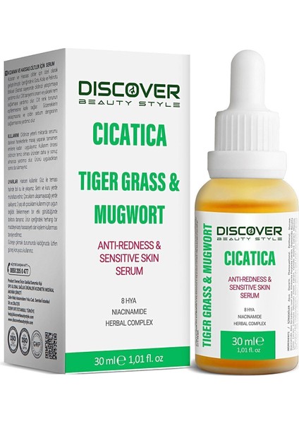 Tiger Grass & Kızaran Ve Hassas Ciltler Için Serum 30 Ml