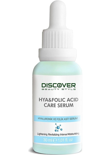 Yoğun Nemlendirme ve Dolgunlaştırıcı Etkili Yenileyici Hyaluronik ve Folik Asit Serum 30 ml indirimleri