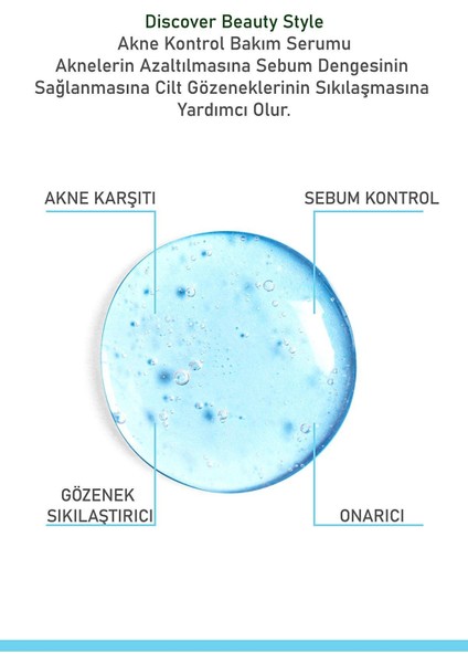 Siyah Nokta Akne Kontrol Bakım Serumu 30 Ml