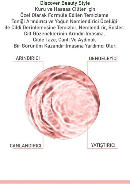 Kuru Ve Hassas Cilt Arındırıcı Tonik 200 Ml