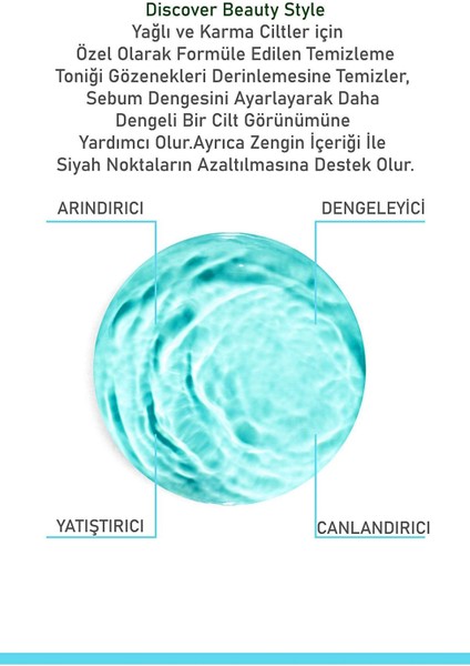 Yağlı ve Karma Cilt Salisilik Asit Arındırıcı & Canlandırıcı Tonik 200 Ml