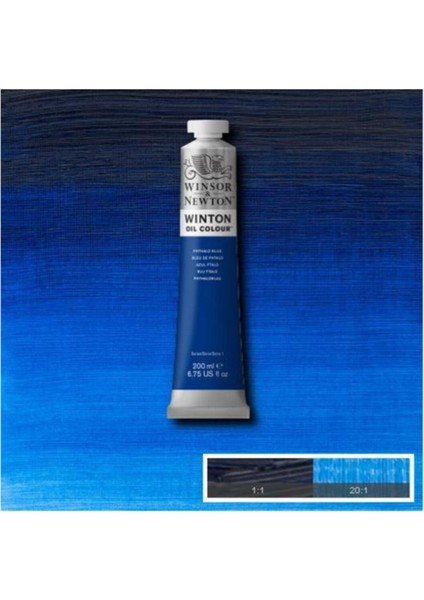 Winsor & Newton Yağlı Boya 200 Ml. 30 Phthalo Blue