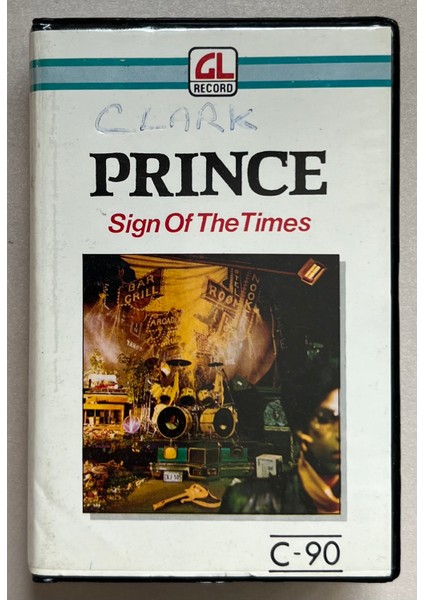 Prince Sign Of The Times Kaset (Dönem Endonezya Gl Records Baskı Kaset)