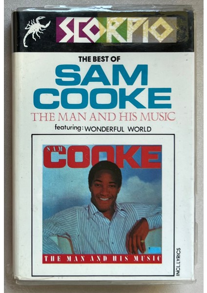 Sam Cooke The Best Of Sam Cooke The Man And His Music Kaset (Dönem Endonezya Baskı Kaset)