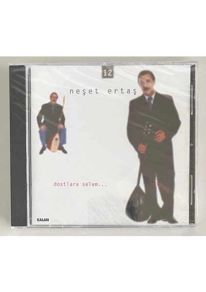Neşet Ertaş Dostlara Selam CD (Jelatininde Sıfır Orjnal Dönem Baskı Cd)