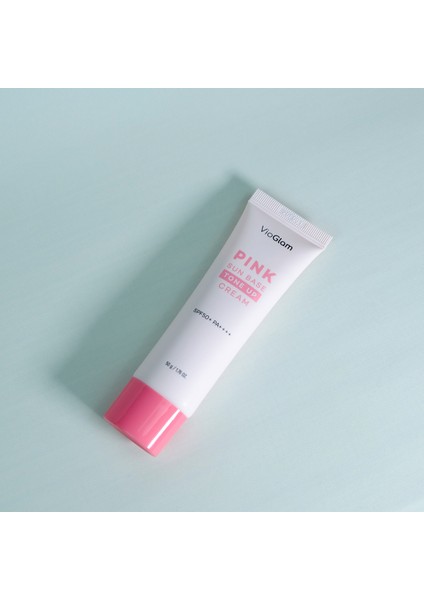 Vioglam Pink Sun Base Tone Up Cream SPF50+ Pa++++ + Ton Eşitleyici Aydınlatcı Güneş Koruyucu Krem SPF50+ Pa++++