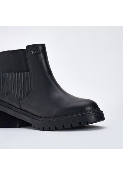 Kadın Kısa Chelsea Bot 060174 Siyah Floater 39 indirimleri