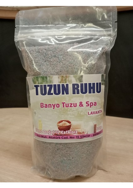 Lavantalı Banyo Spa Tuzu 700 Gr