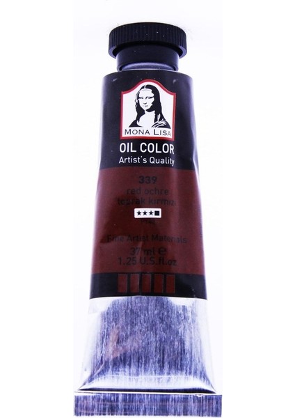 Mona Lisa  Yağlı Boya 37 ml Toprak Kırmızı 339