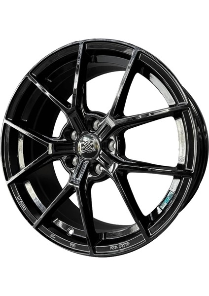 P1 8X18 5X114,3 Et-45 Gloss Black-18L8 Takım Jant (4 Adet)