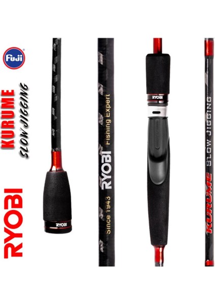 Kurume Slow Jigging 198CM 100-250GR Olta Kamışı