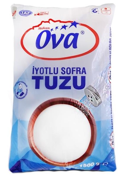 Tuz Iyotlu 1500 gr x 12 Adet