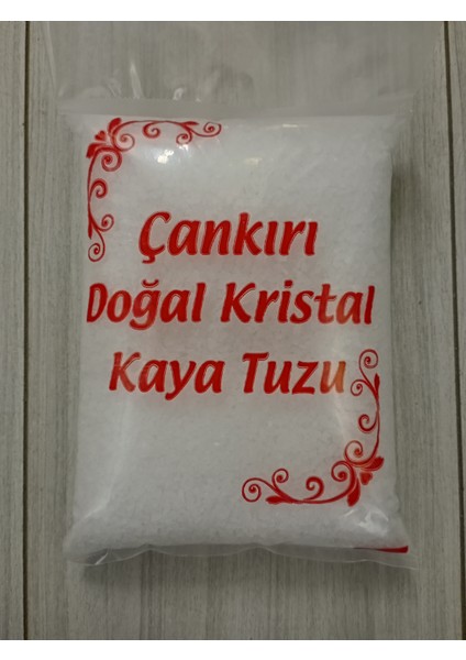 Çankırı Doğal Iri Taneli Kaya Tuzu 1 kg