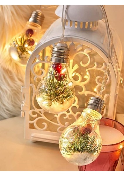 G50 String Lights Dekoratif Ampul Serisi 2 Metre 10 Adet