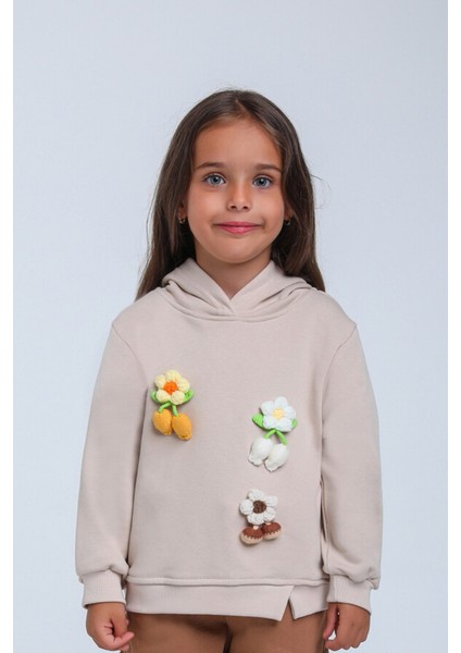 Kız Çocuk Sweatshirt 1-5 Yaş 35868