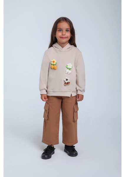 Kız Çocuk Sweatshirt 1-5 Yaş 35868