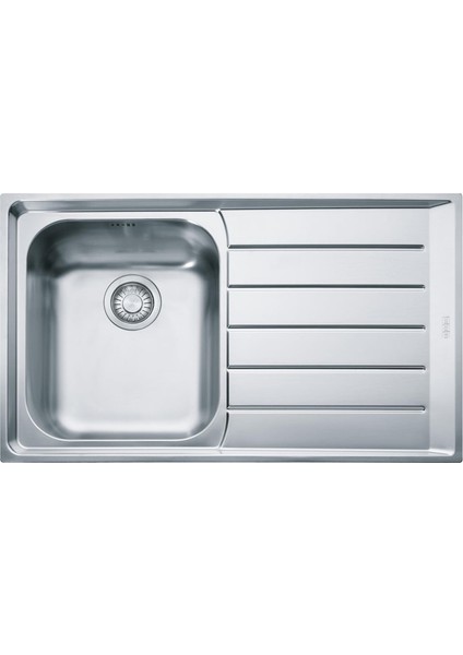 Inox Neptun Nex 611 Tek Gözlü Sağ Damlalıklı Eviye (101.0656.165)