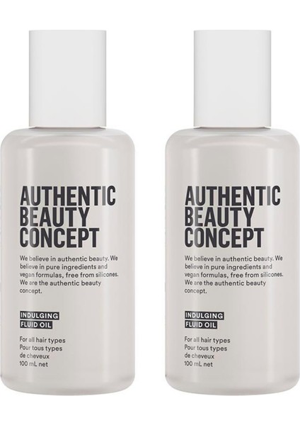 Authentic Beauty Concept Ekonomik 2 Adet Indilging Fluid Oil 100 Ml