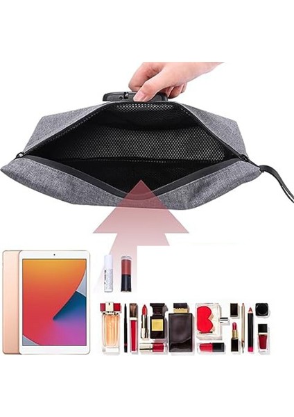 Nakit Para Için Fermuarlı ve Kilitli Su Geçirmez Banka Çantası, Cep Telefonu A (Yurt Dışından) indirimleri