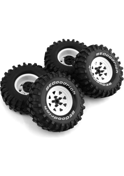4 Adet Metal 110MM Beadlock Derin Çanak Jant Lastiği Seti/10 Kısa Kulvar Kamyon Arrma Senton 550 Mega Xlh Traxxas Slash, A (Yurt Dışından)