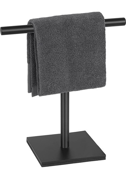 Banyo Vanity Için El Havlusu Standı - Siyah (Yurt Dışından)