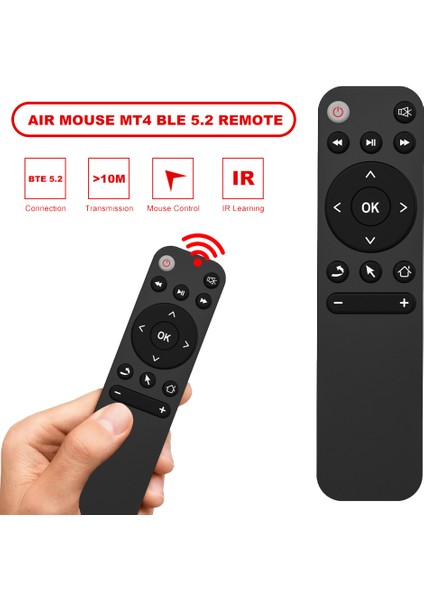 Akıllı Tv Kutusu Bilgisayar Için Bluetooth 5.2 Uzaktan Kumanda Hava Fare (Yurt Dışından) fiyatları