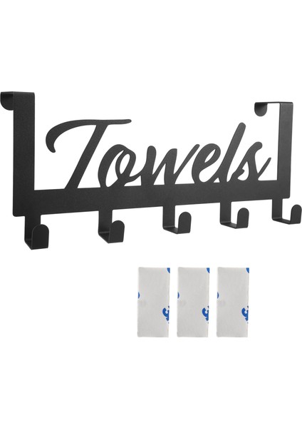 Kancalı Banyo Için Kapı Üstü Havlu Askısı, Banyo Dekoru (Yurt Dışından) fiyatları