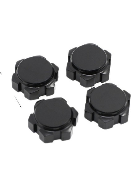 Arrma 1/8 Karton Outcast Talion 1/7 Mojave 17MM Alüminyum Alaşımlı Altıgen Somun, Modifiye ve Yükseltilmiş Aksesuarlar, Kırmızı (Yurt Dışından)